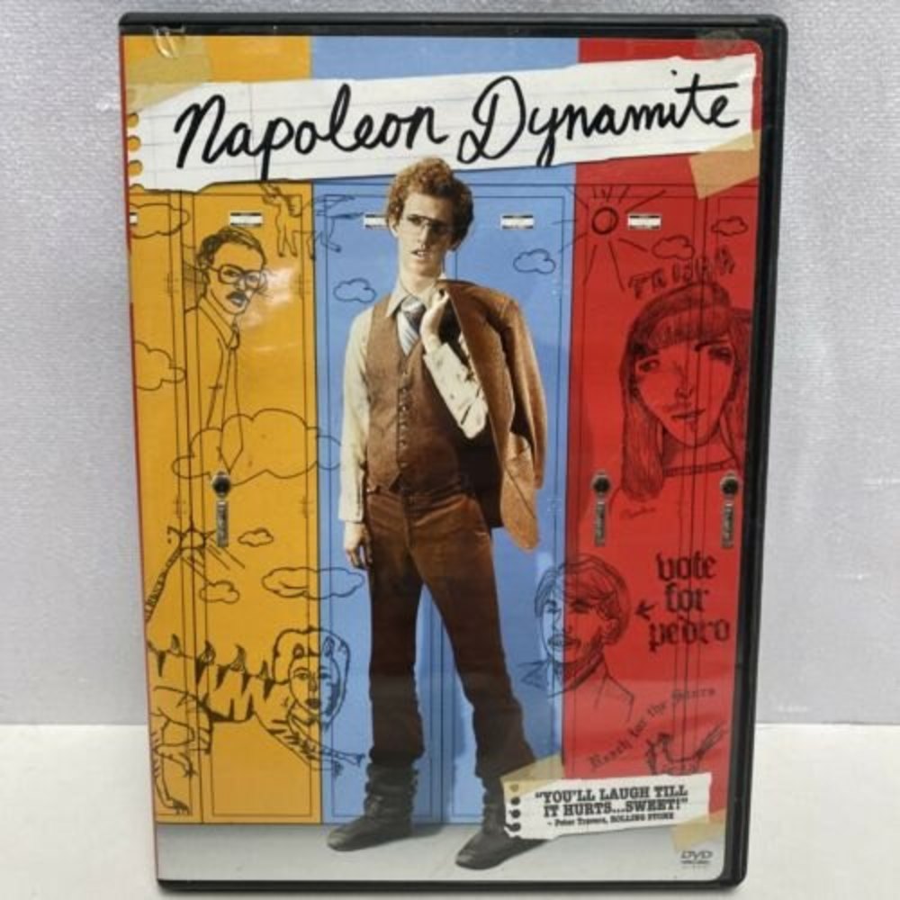 Napoleon Dynamite (DVD, 2004) Full Screen & Wide Screen DVD Excellent Condition